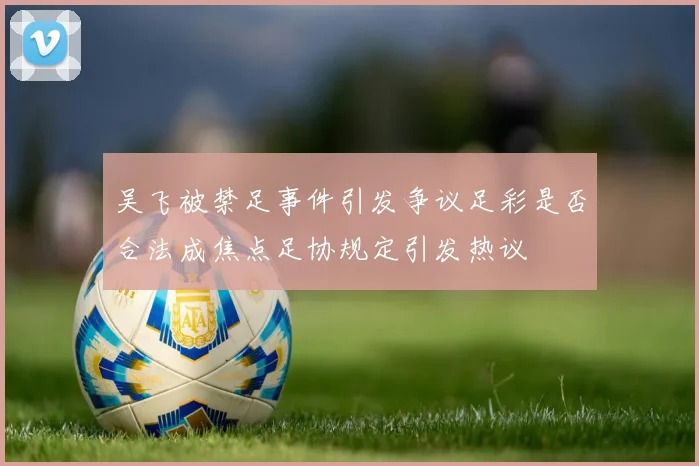 吴飞被禁足事件引发争议足彩是否合法成焦点足协规定引发热议