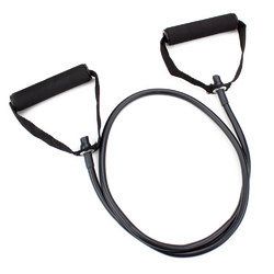 4' Black Medium Tension (12 lb.) Exercise Resistance Band