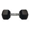 Gymnast, 10lb Rubber Hex Dumbbell, Pair