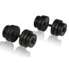 vidaXL Dumbbells 2x33.1 lb