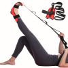 Fitness Resistance Belt; Ballet Yoga Pilates Gymnastics Dance Leg Trainer Stretch Strap For Women Lady Training