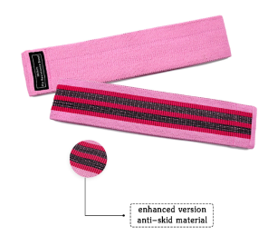 Squat Resistance Band (Size-Quantity: M-Q1pc, Color: Pink)